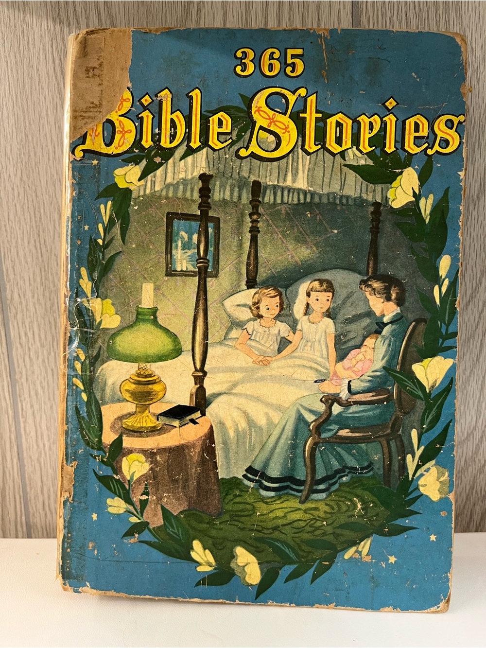 365 Bedtime Bible Stories by Heinemann Ferguson HC Illus 1942 Whitman